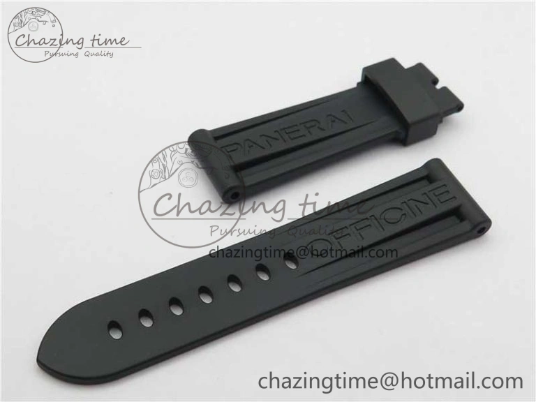 PAM1176 GMT Bucherer VSF 1:1 Best Edition Black Dial on Textile Strap P.9011 Super Clone HighPerformance 8381