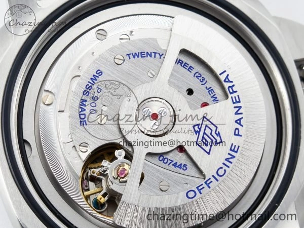 Stretchable PAM1226 V SS TTF 1:1 Best Edition on Green Rubber Strap P 8322