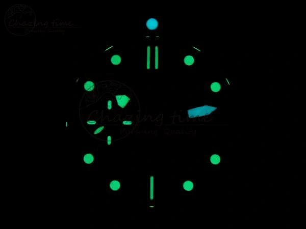 PAM1229 V SS TTF 1:1 Best Edition on Black Rubber Strap P Vibrant 8333