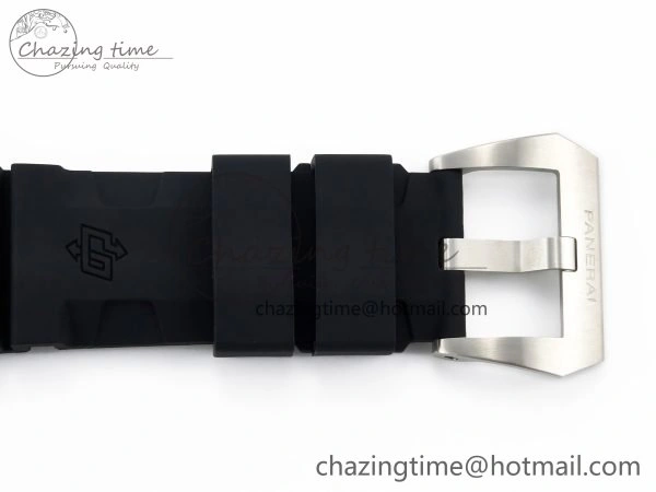 PAM1229 V SS TTF 1:1 Best Edition on Black Rubber Strap P Vibrant 8333
