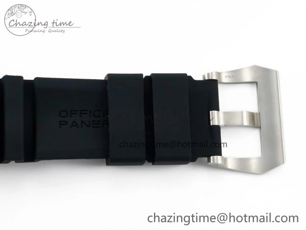 PAM1229 V SS TTF 1:1 Best Edition on Black Rubber Strap P Vibrant 8333