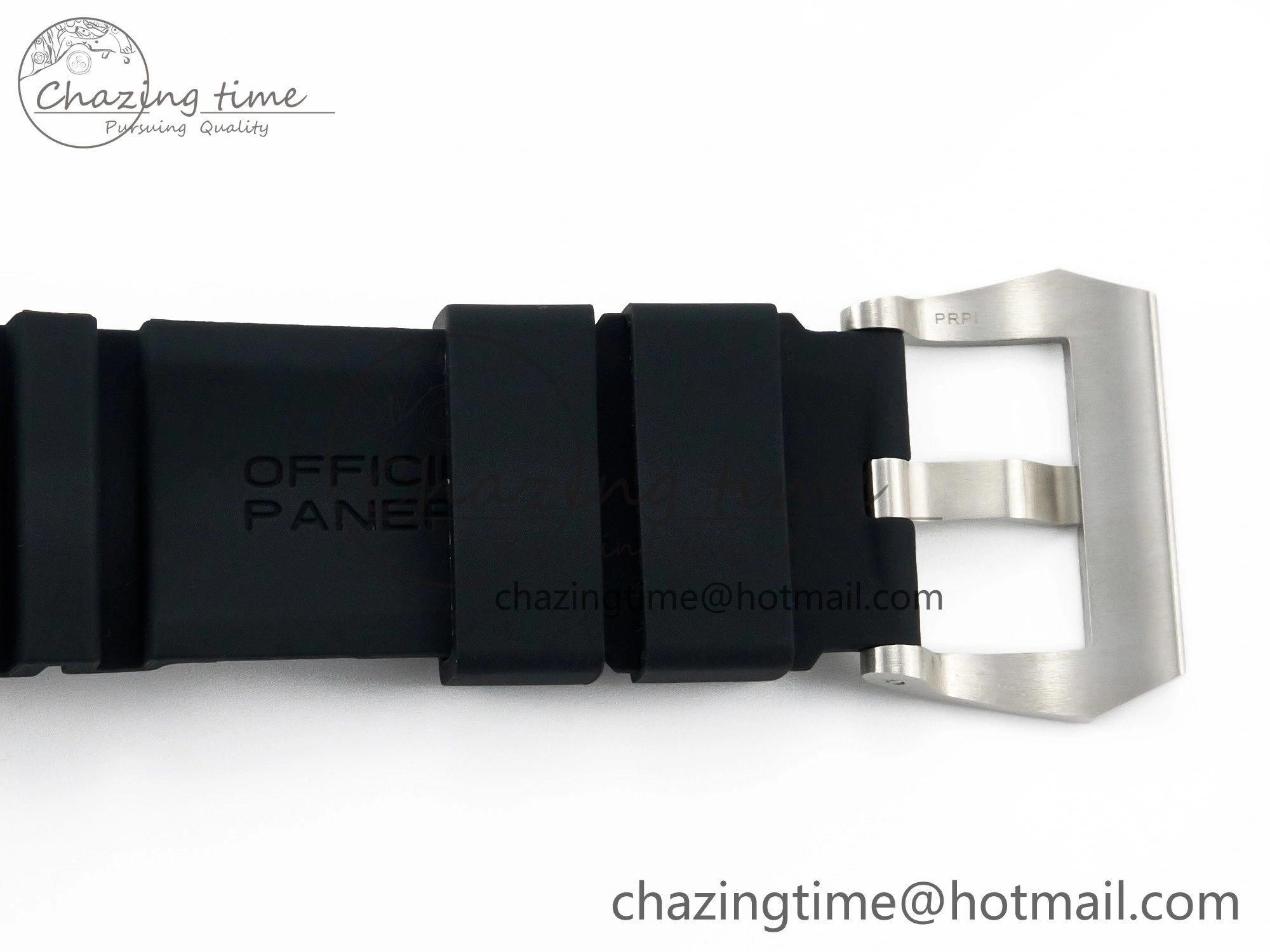 PAM1229 V SS TTF 1:1 Best Edition on Black Rubber Strap P Vibrant 8333