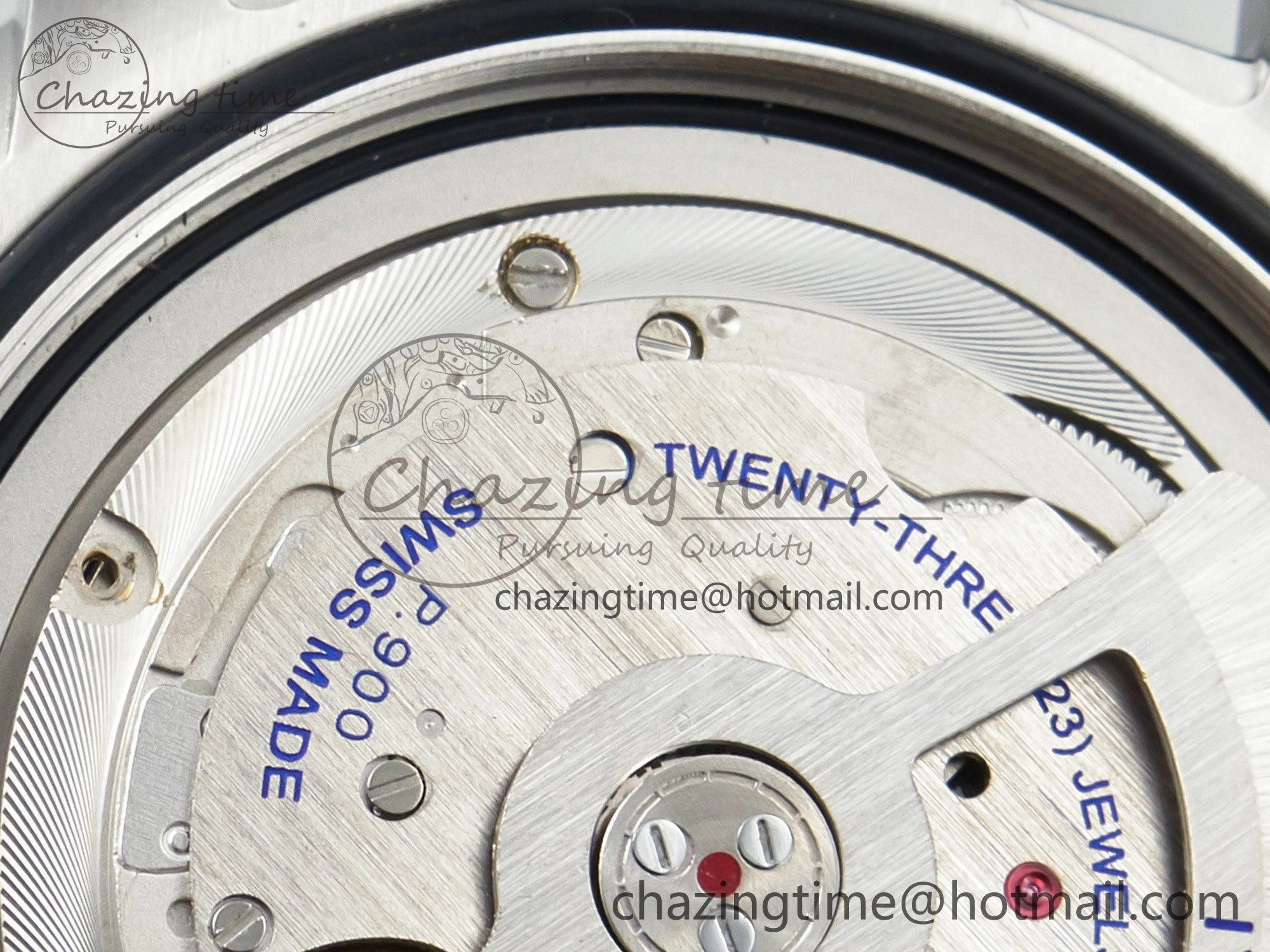 PAM1229 V SS TTF 1:1 Best Edition on Black Rubber Strap P Vibrant 8333