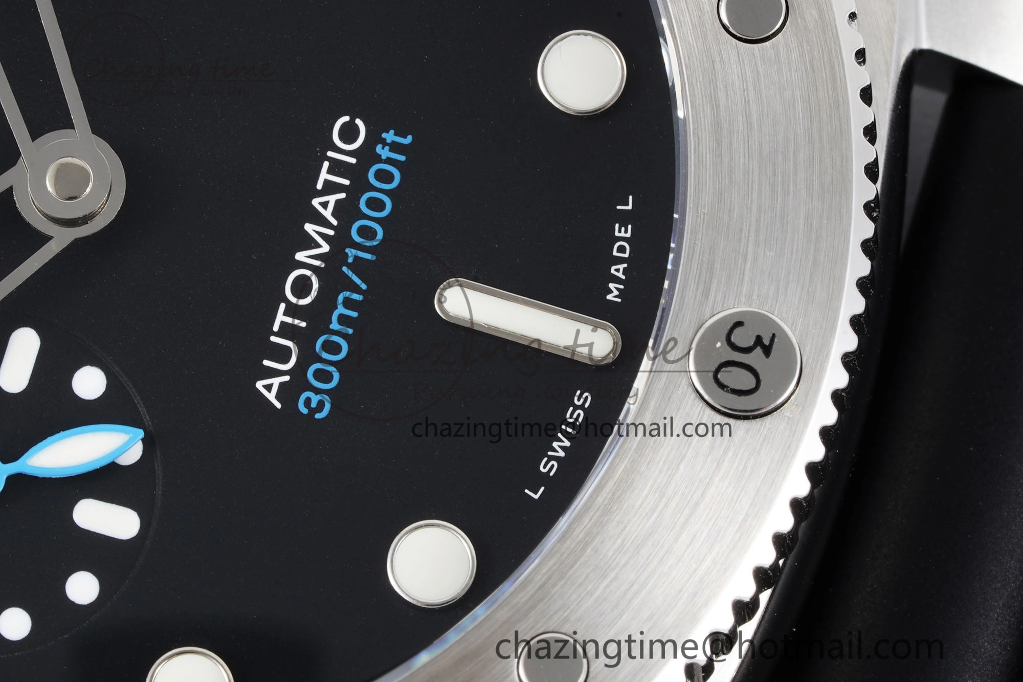 PAM1229 Y SBF 1:1 Best Edition Black Dial on Black Rubber Strap P RelaxedFit 8354