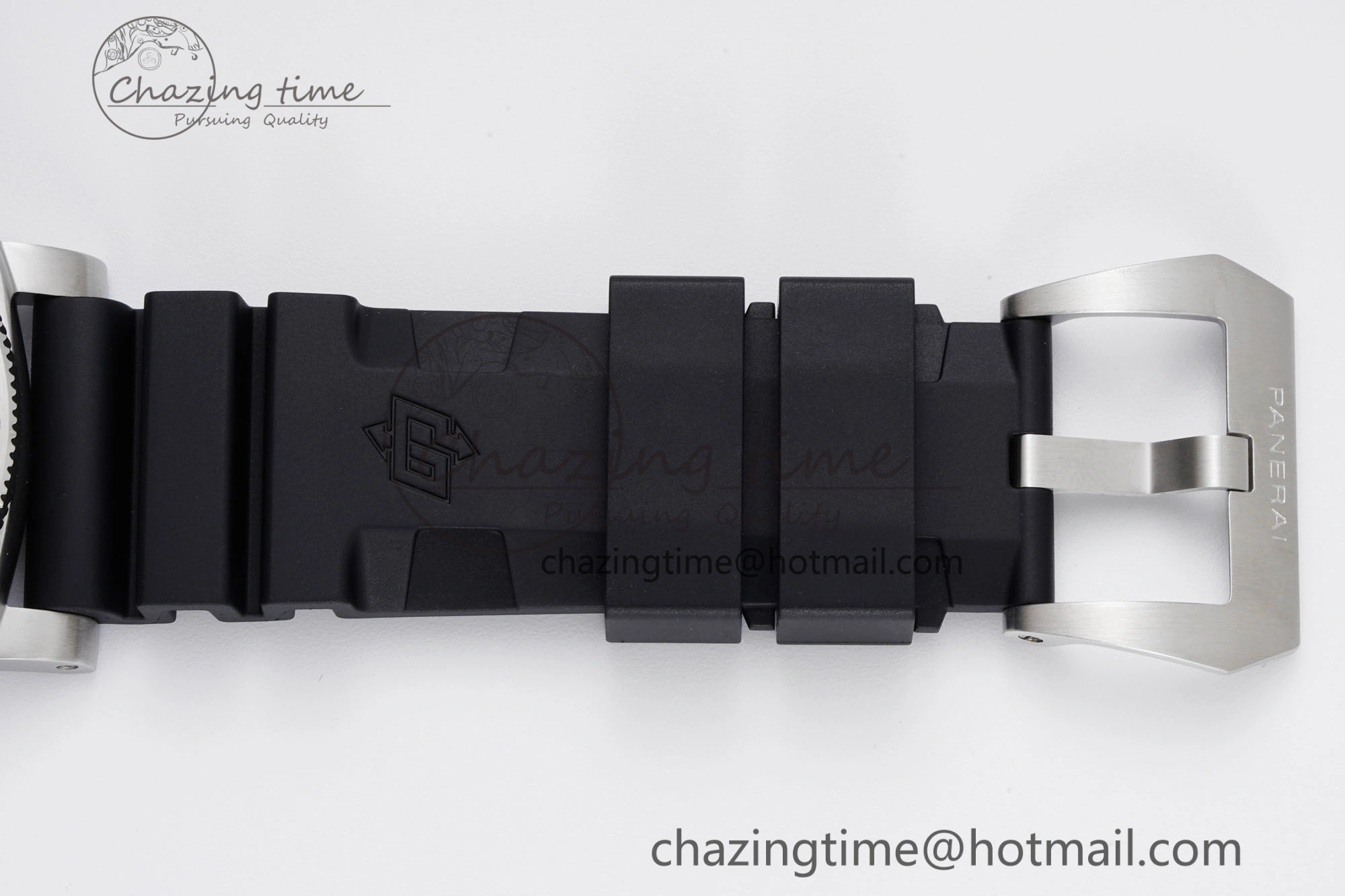 PAM1229 Y SBF 1:1 Best Edition Black Dial on Black Rubber Strap P RelaxedFit 8354