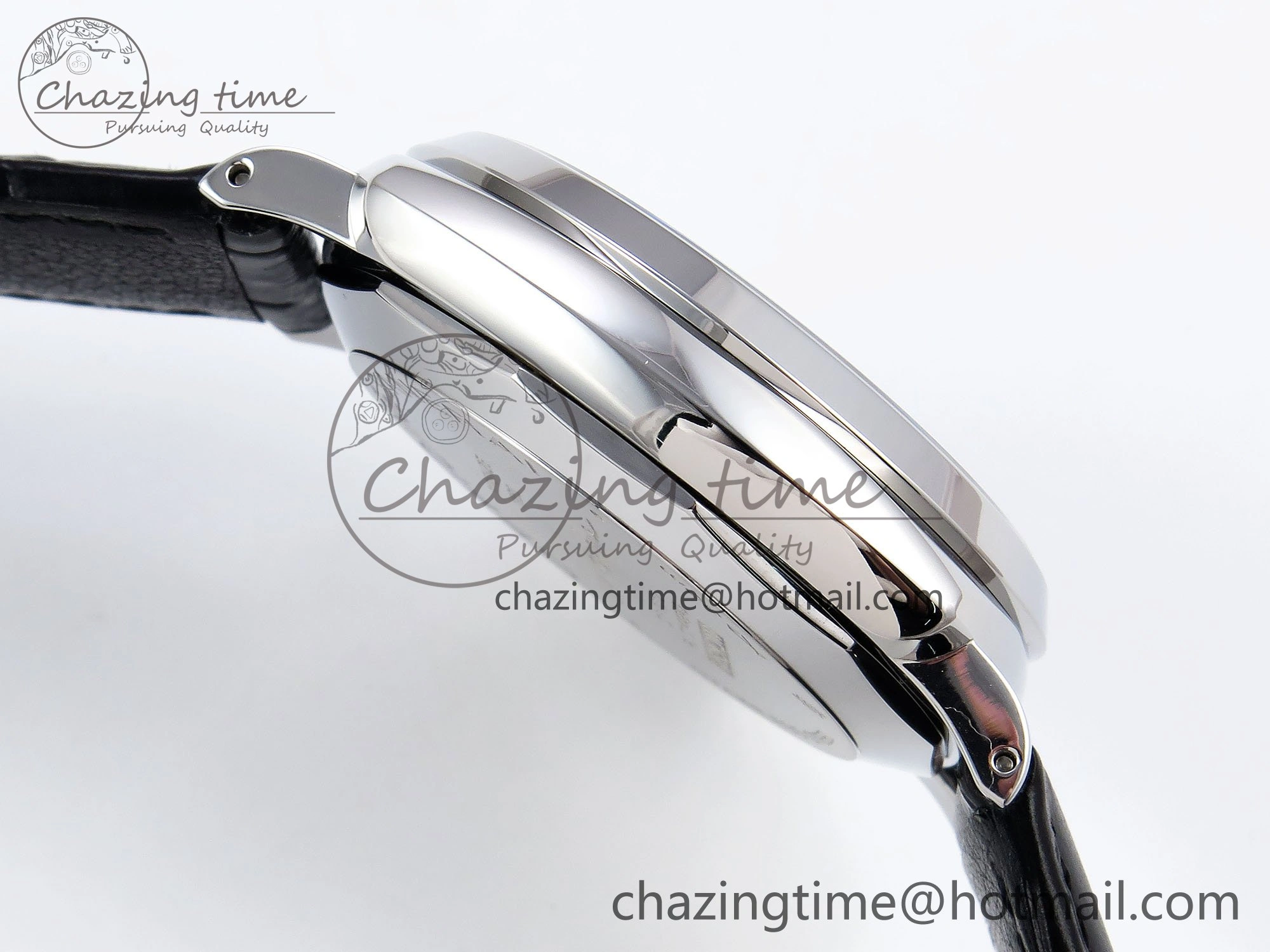 FlexibleFit PAM1250 Luminor Due 42mm VSF Best Edition Grey Dial on Leather Strap P900 Clone 8319
