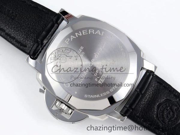 FlexibleFit PAM1250 Luminor Due 42mm VSF Best Edition Grey Dial on Leather Strap P900 Clone 8319