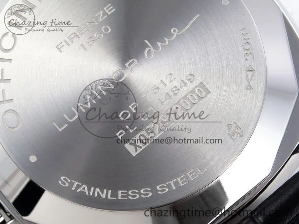 FlexibleFit PAM1250 Luminor Due 42mm VSF Best Edition Grey Dial on Leather Strap P900 Clone 8319