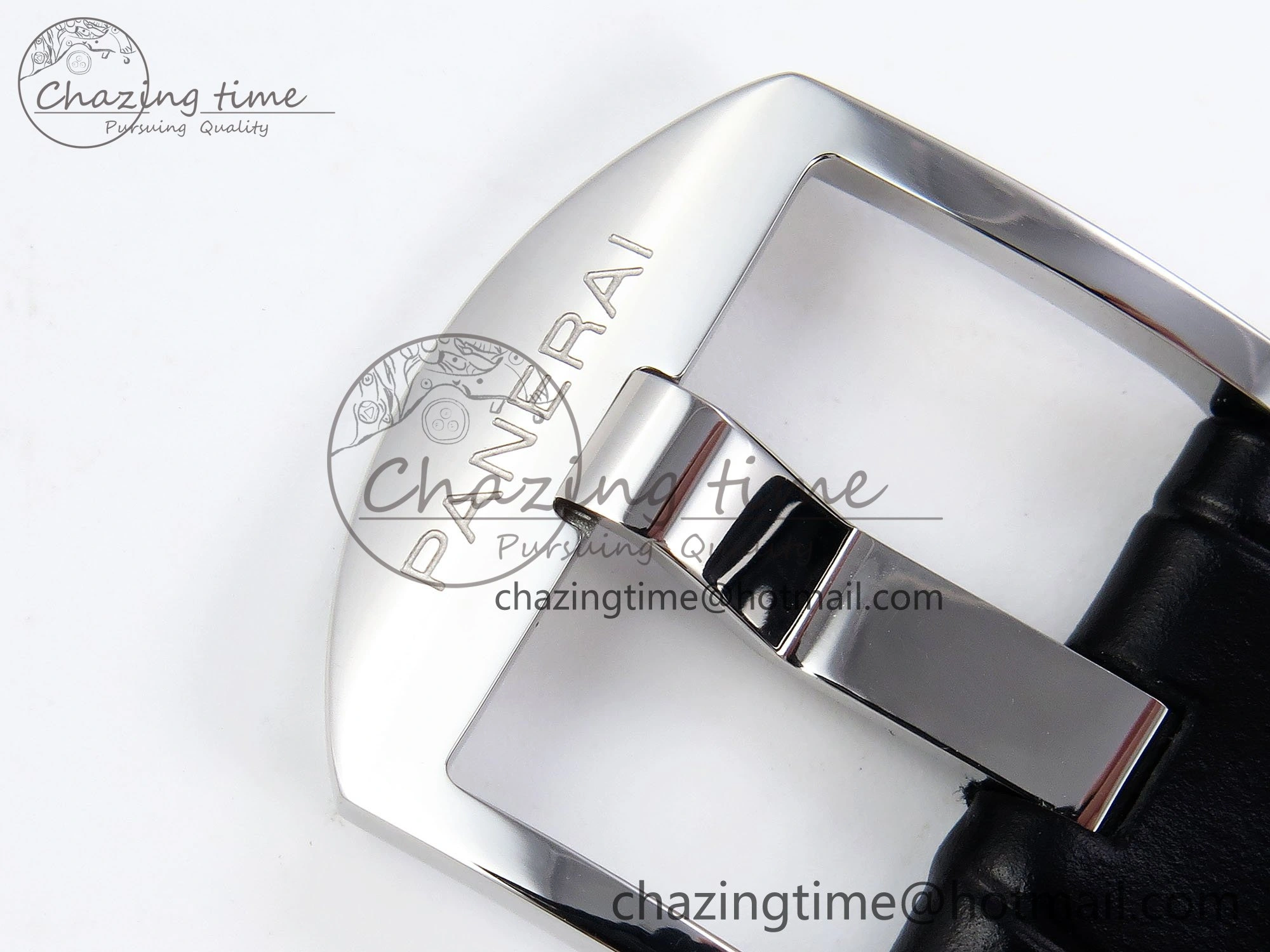 FlexibleFit PAM1250 Luminor Due 42mm VSF Best Edition Grey Dial on Leather Strap P900 Clone 8319