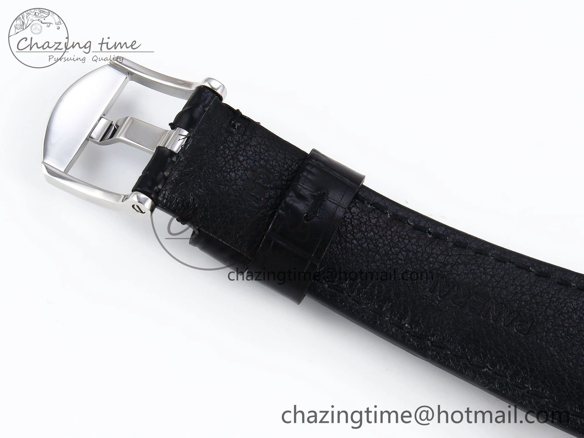FlexibleFit PAM1250 Luminor Due 42mm VSF Best Edition Grey Dial on Leather Strap P900 Clone 8319