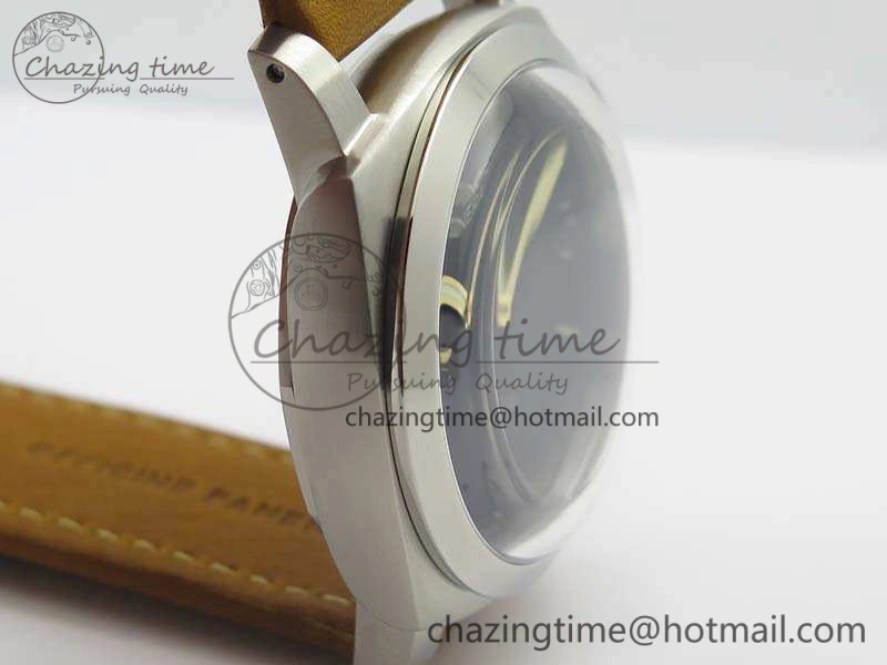 PAM127 E Noob 1:1 Best Edition On Brown Leather Strap A6497 With Y-Incabloc Effortless 8459