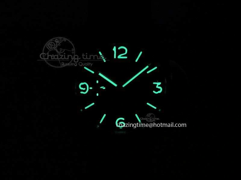 PAM127 E V6F 1:1 Best Edition On Brown Leather Strap A6497 With Y-Incabloc V HighQuality 8500