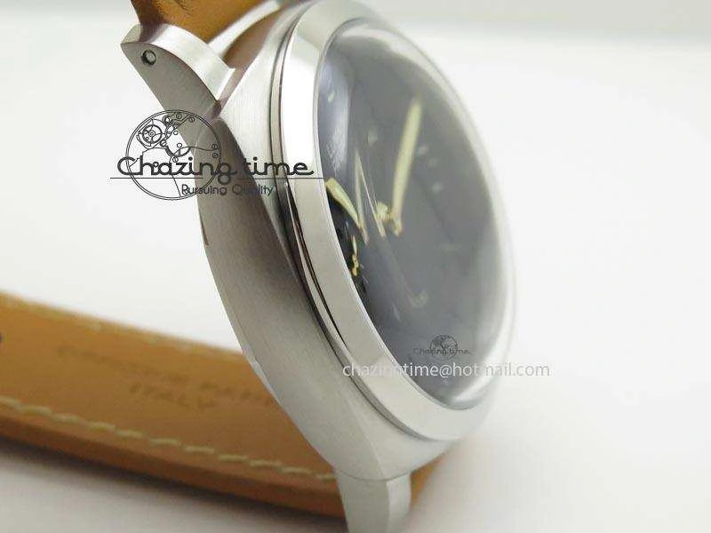 PAM127 E V6F 1:1 Best Edition On Brown Leather Strap A6497 With Y-Incabloc V HighQuality 8500