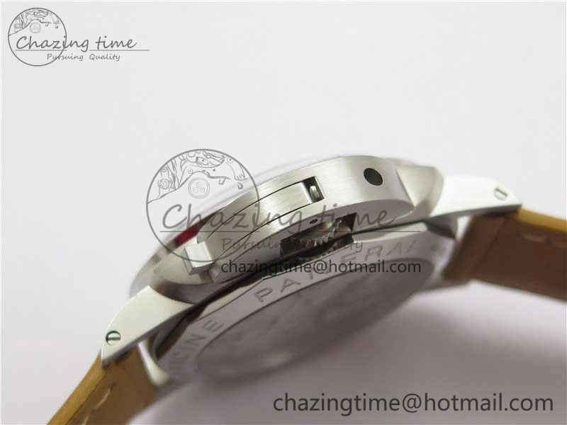 Stretchable PAM127 E XF 1:1 Best Edition On Brown Leather Strap A6497 ( Free Strap) 8394