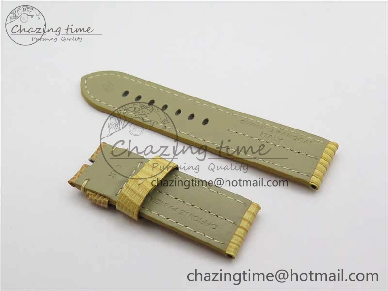 Stretchable PAM127 E XF 1:1 Best Edition On Brown Leather Strap A6497 ( Free Strap) 8394