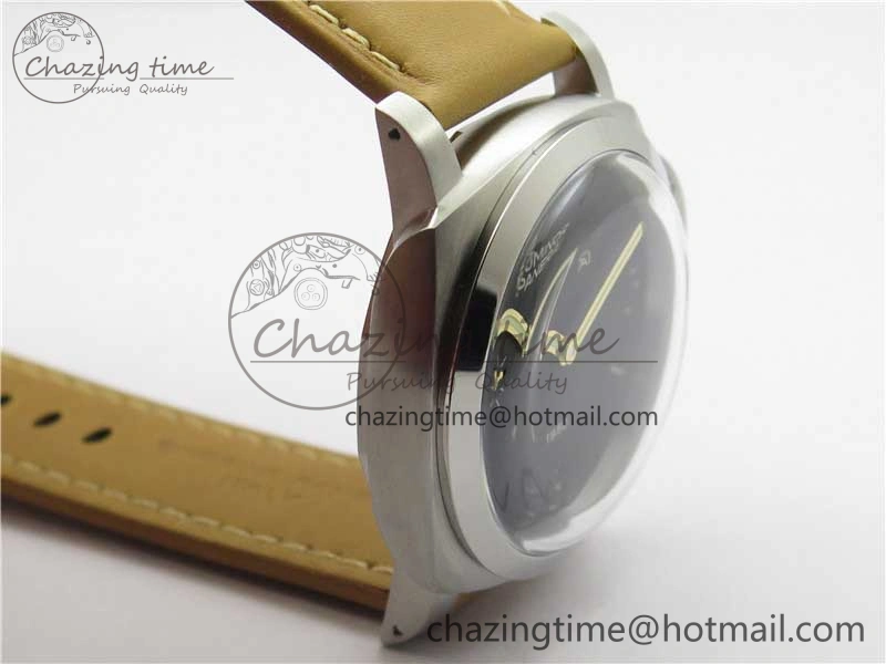 Stretchable PAM127 E XF 1:1 Best Edition On Brown Leather Strap A6497 ( Free Strap) 8394