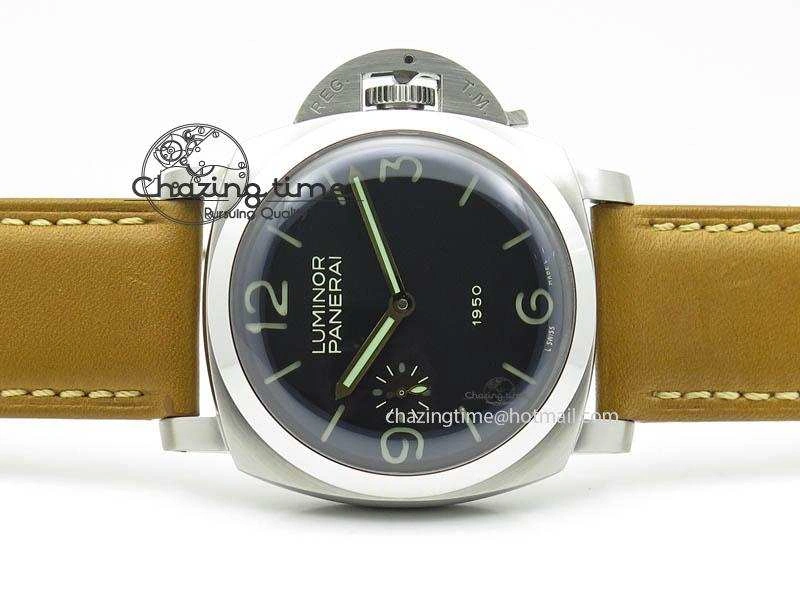 GoAnywhere PAM127 E ZF Best Edition on Brown Leather Strap A6497 with Y-Incabloc 8570