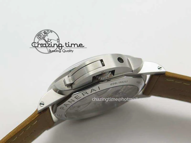 GoAnywhere PAM127 E ZF Best Edition on Brown Leather Strap A6497 with Y-Incabloc 8570