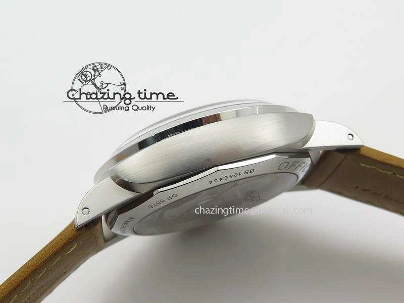 GoAnywhere PAM127 E ZF Best Edition on Brown Leather Strap A6497 with Y-Incabloc 8570