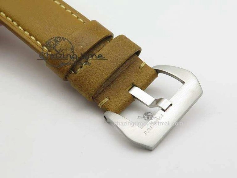 GoAnywhere PAM127 E ZF Best Edition on Brown Leather Strap A6497 with Y-Incabloc 8570