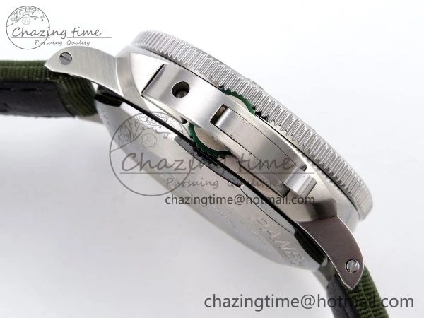 PAM1287 V TTF 1:1 Best Edition Green Dial on Green Nylon Strap P EasyMatch 8312