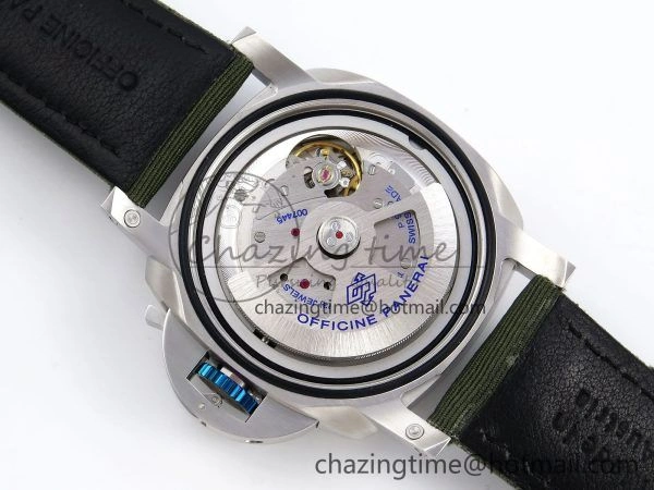 PAM1287 V TTF 1:1 Best Edition Green Dial on Green Nylon Strap P EasyMatch 8312