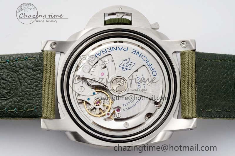 PAM1287 Y SBF 1:1 Best Edition Green Dial on Green Nylon Strap P FlexibleFit 8351