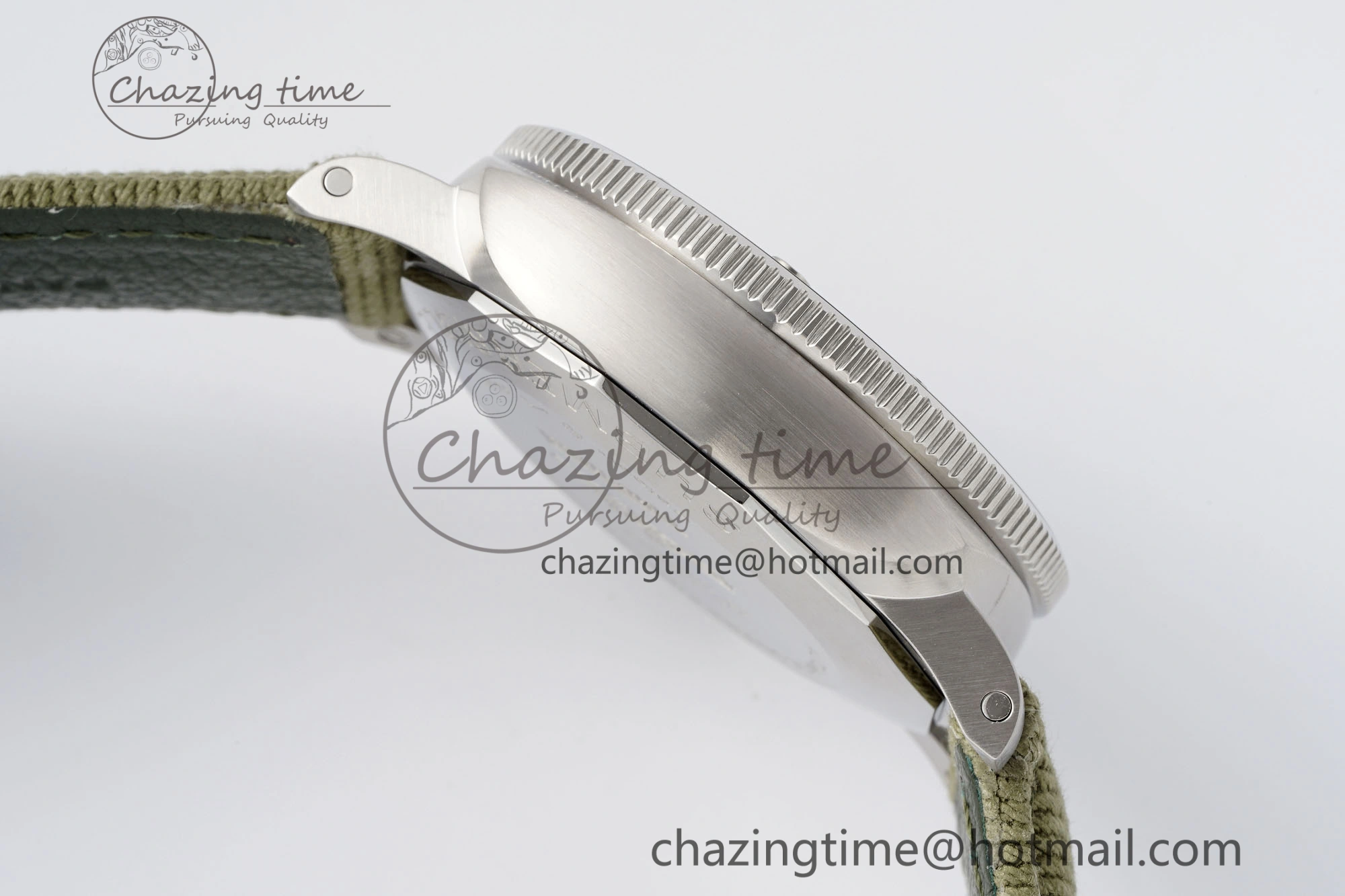 Chic PAM1287 Y VSF 1:1 Best Edition Green Dial on Green Nylon Strap P 8344