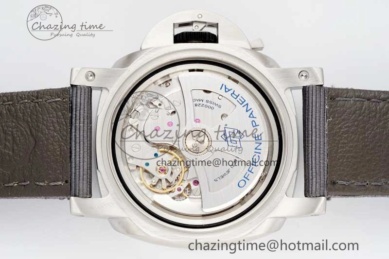 PAM1288 Y SBF 1:1 Best Edition Gray Dial on Gray Nylon Strap P Tailored 8349