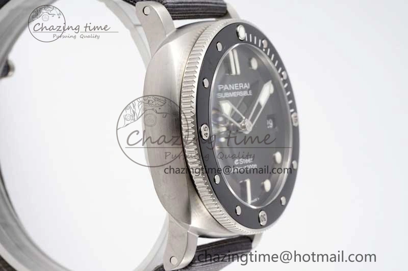 PAM1288 Y SBF 1:1 Best Edition Gray Dial on Gray Nylon Strap P Tailored 8349