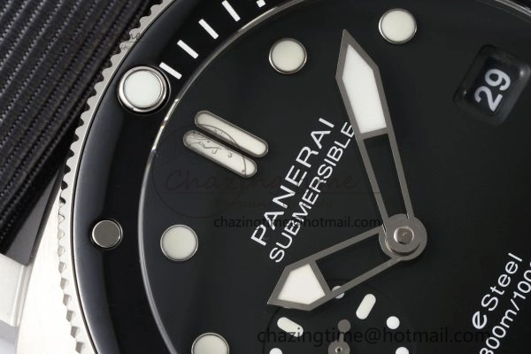 PAM1288 Y VSF 1:1 Best Edition Gray Dial on Gray Nylon Strap P Snug 8340