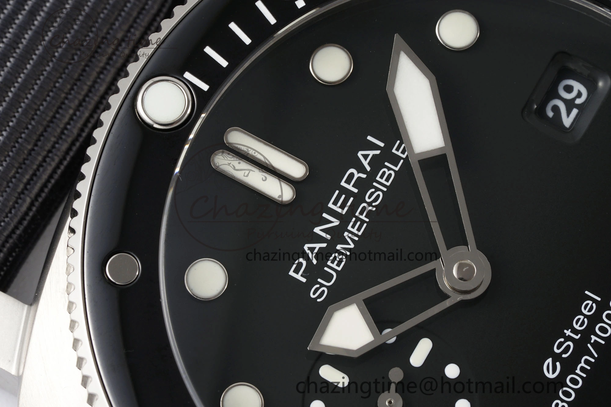 PAM1288 Y VSF 1:1 Best Edition Gray Dial on Gray Nylon Strap P Snug 8340