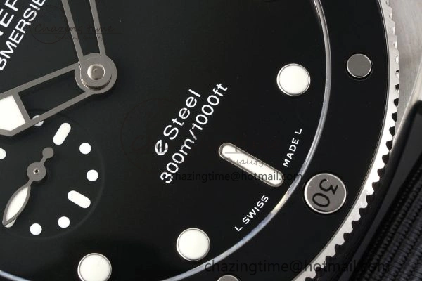 PAM1288 Y VSF 1:1 Best Edition Gray Dial on Gray Nylon Strap P Snug 8340