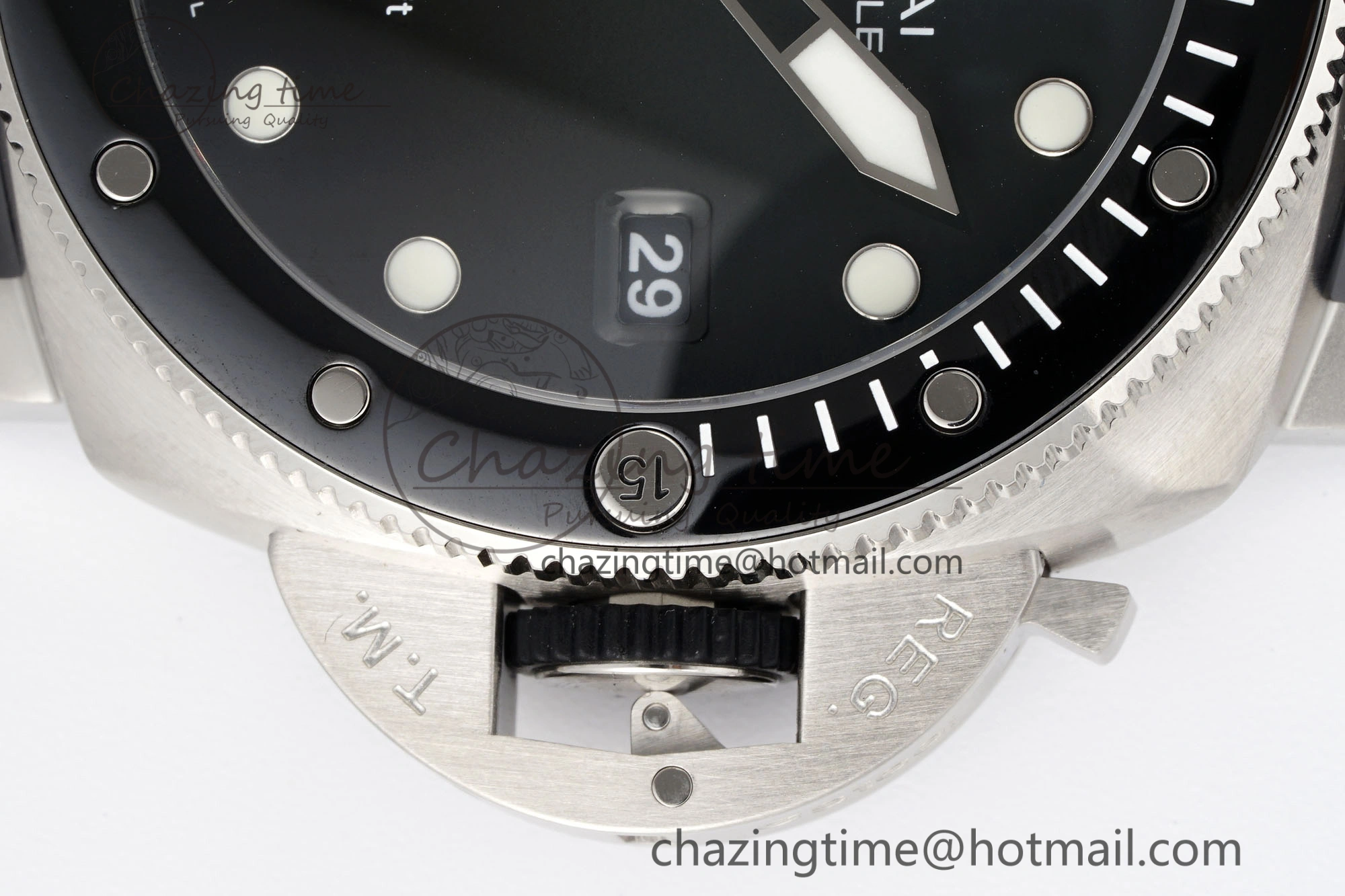 PAM1288 Y VSF 1:1 Best Edition Gray Dial on Gray Nylon Strap P Snug 8340