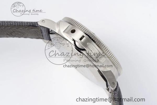 PAM1288 Y VSF 1:1 Best Edition Gray Dial on Gray Nylon Strap P Snug 8340