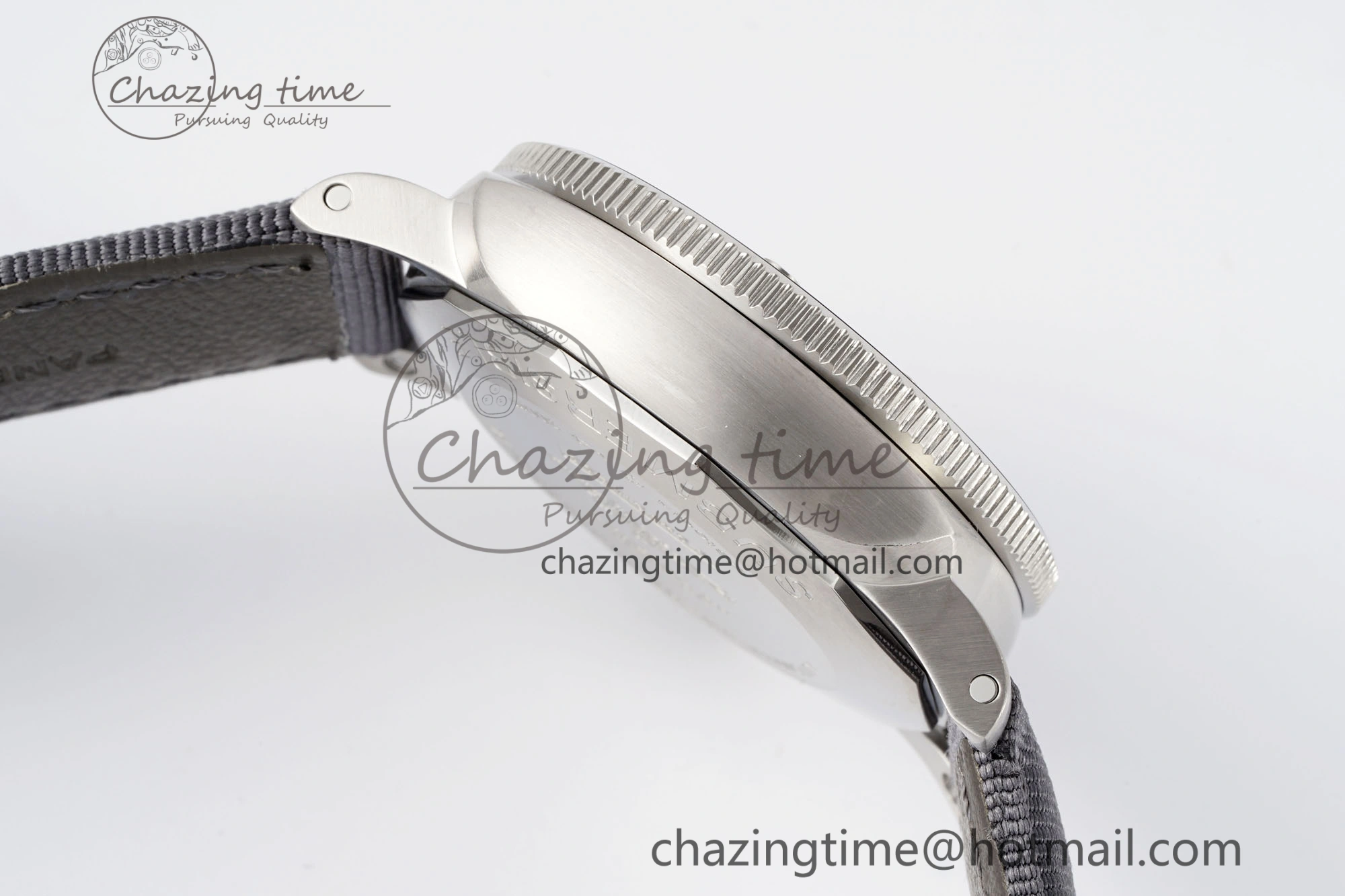 PAM1288 Y VSF 1:1 Best Edition Gray Dial on Gray Nylon Strap P Snug 8340