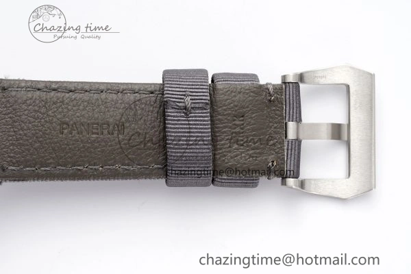 PAM1288 Y VSF 1:1 Best Edition Gray Dial on Gray Nylon Strap P Snug 8340