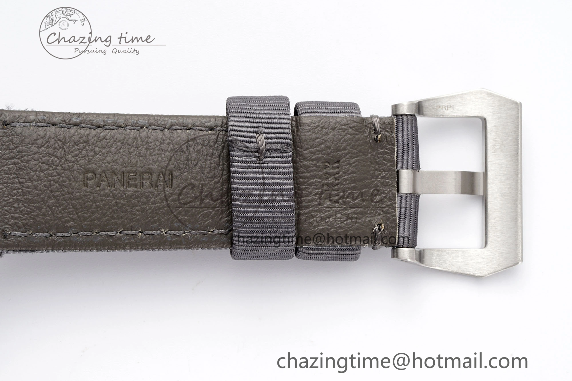 PAM1288 Y VSF 1:1 Best Edition Gray Dial on Gray Nylon Strap P Snug 8340