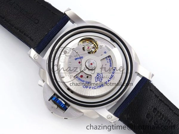 PAM1289 V TTF 1:1 Best Edition Blue Dial on Blue Nylon Strap P Durable 8323