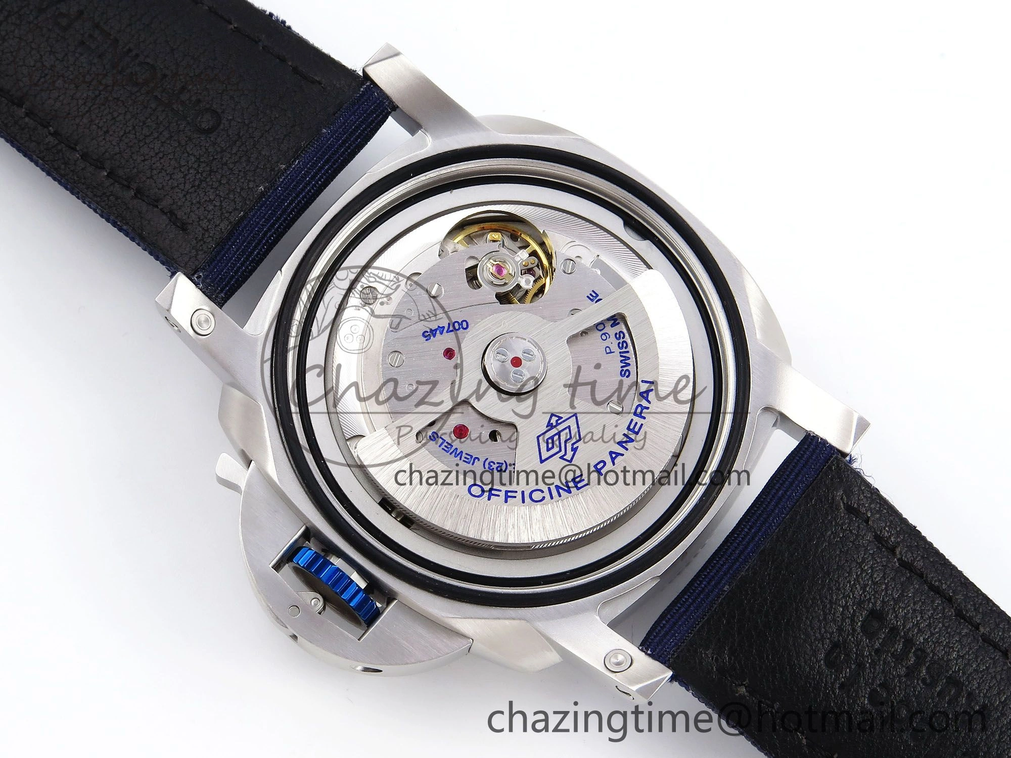 PAM1289 V TTF 1:1 Best Edition Blue Dial on Blue Nylon Strap P Durable 8323