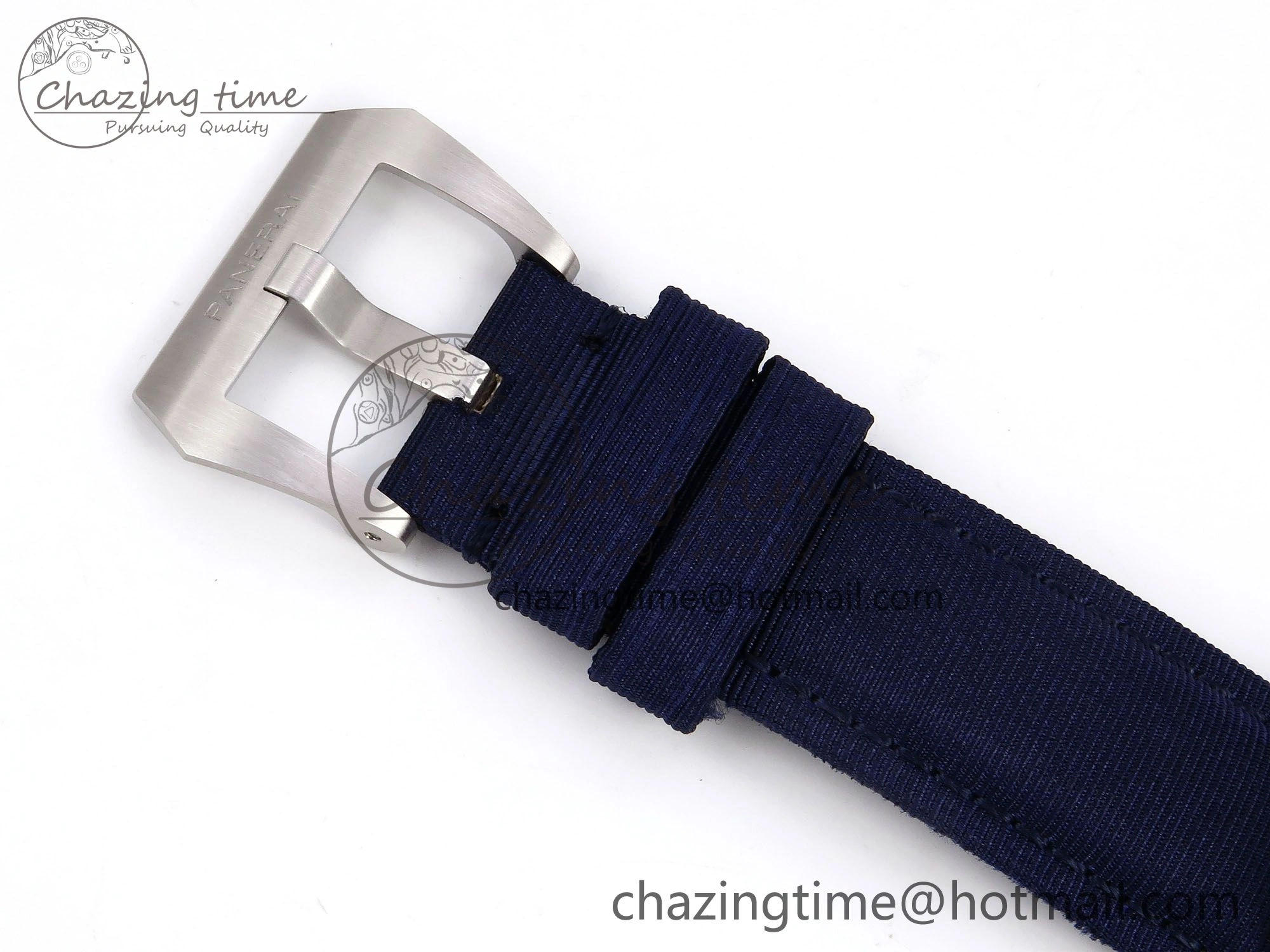 PAM1289 V TTF 1:1 Best Edition Blue Dial on Blue Nylon Strap P Durable 8323