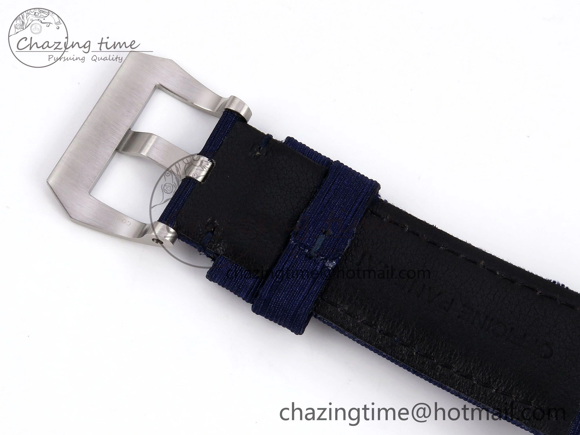 PAM1289 V TTF 1:1 Best Edition Blue Dial on Blue Nylon Strap P Durable 8323