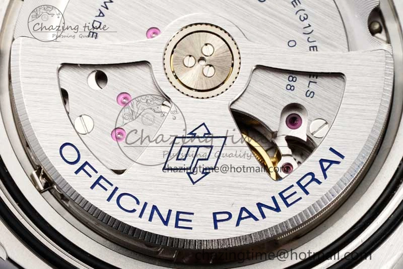 PAM1289 Y SBF 1:1 Best Edition Blue Dial on Blue Nylon Strap P SoftTouch 8353