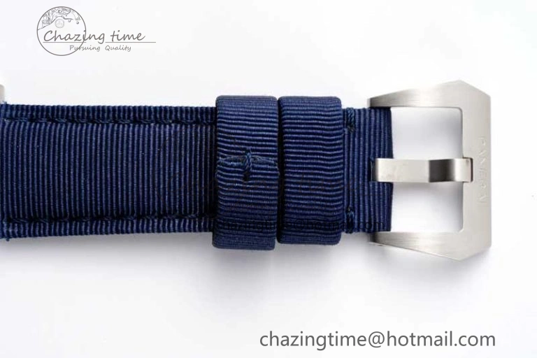 PAM1289 Y SBF 1:1 Best Edition Blue Dial on Blue Nylon Strap P SoftTouch 8353