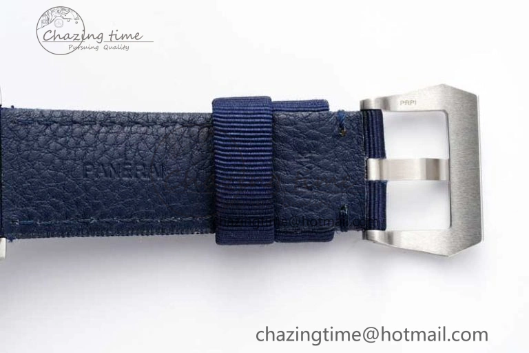 PAM1289 Y SBF 1:1 Best Edition Blue Dial on Blue Nylon Strap P SoftTouch 8353