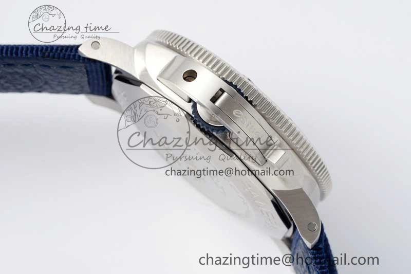 PAM1289 Y SBF 1:1 Best Edition Blue Dial on Blue Nylon Strap P SoftTouch 8353