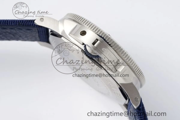 Flexible PAM1289 Y VSF 1:1 Best Edition Blue Dial on Blue Nylon Strap P 8343