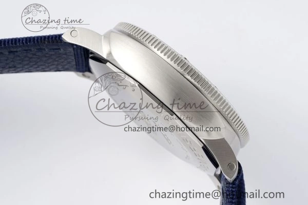 Flexible PAM1289 Y VSF 1:1 Best Edition Blue Dial on Blue Nylon Strap P 8343