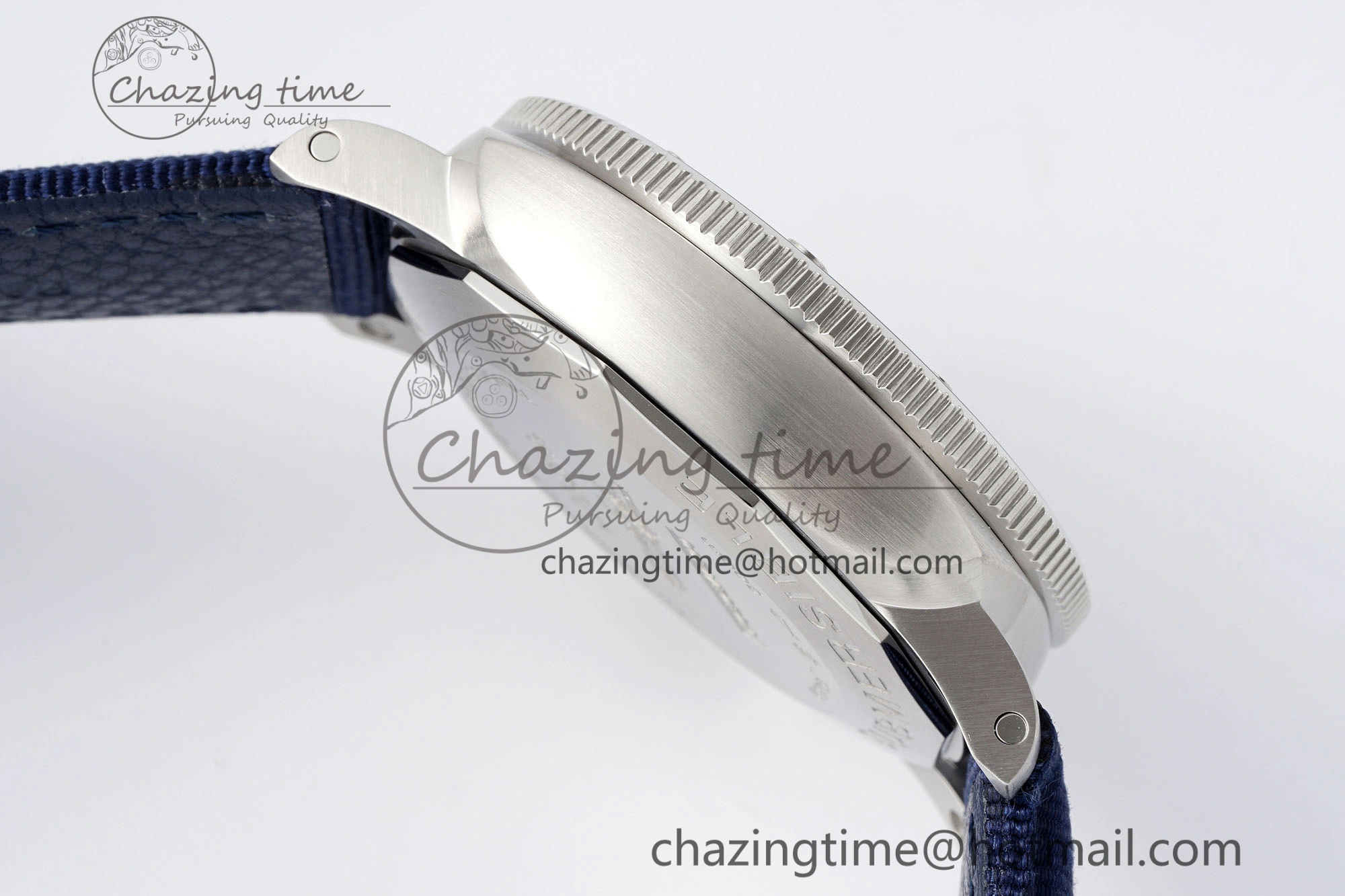 Flexible PAM1289 Y VSF 1:1 Best Edition Blue Dial on Blue Nylon Strap P 8343
