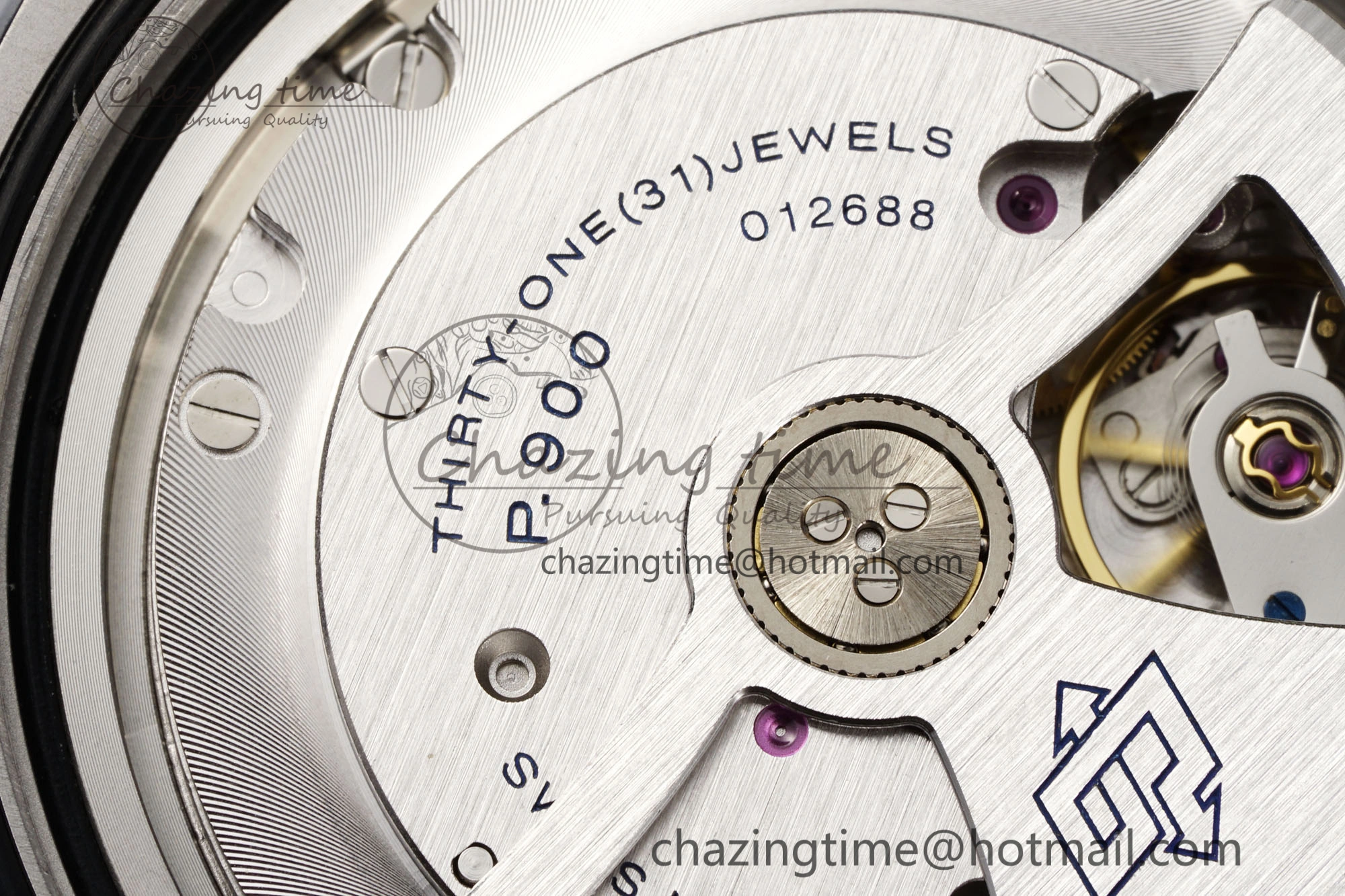 Flexible PAM1289 Y VSF 1:1 Best Edition Blue Dial on Blue Nylon Strap P 8343